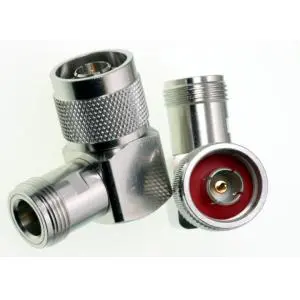 Adaptador Mascle N femella N angle recte