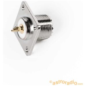 BASE UHF SO-239 4-T hembra