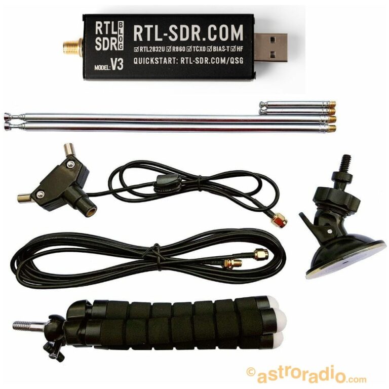RTL-SDR Blog R860 RTL2832U  V3 receptor SDR + antena dipolo