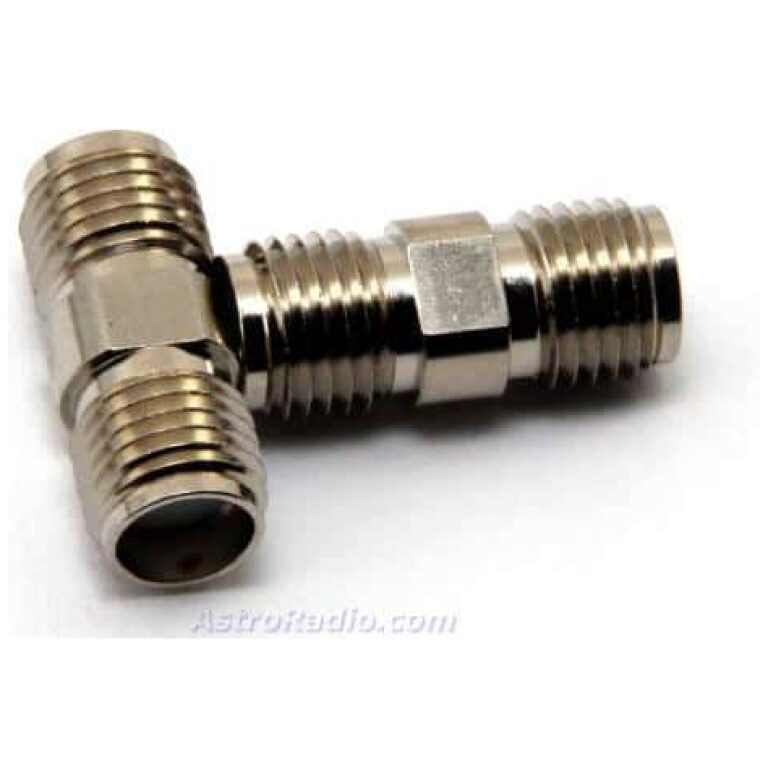 Doble conector SMA hembra