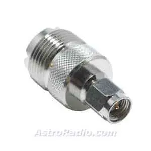 Adaptador SMA macho PL hembra