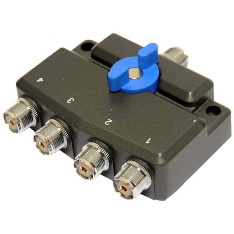 Conmutador coaxial 4 posiciones