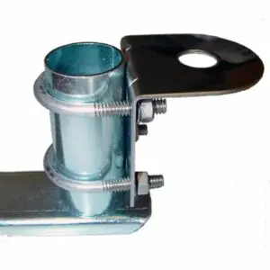 Soporte escuadra para barra o retrovisor.