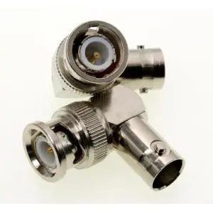 Adaptador BNC acodado