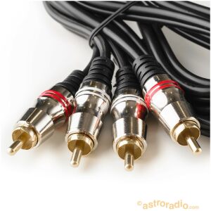 Conexión de audio estéreo RCA