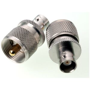 Adaptador BNC hembra UHF macho