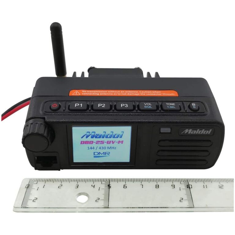 DBD-25-UV-M – V-UHF Analog Digital Dual Band Transceiver with GPS