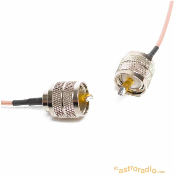 Prolongació coaxial RG-316 80cm PL-259