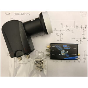 QO-100 LNB + Oscilador de referencia