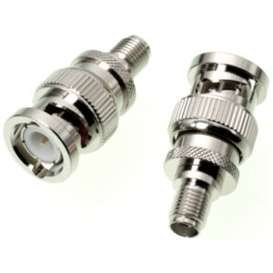 Adaptador BNC macho SMA hembra