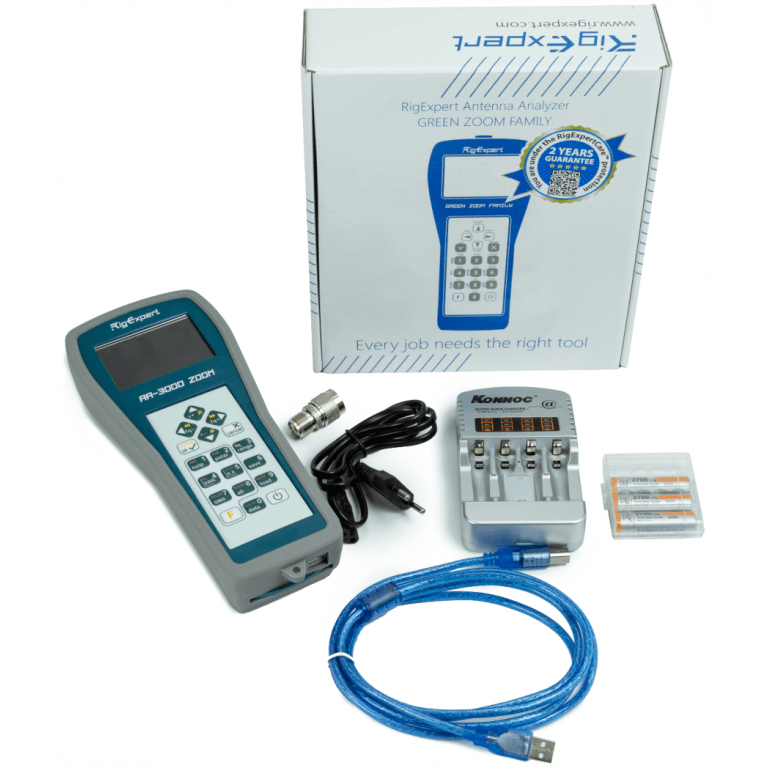 AA-3000 ZOOM ANALIZADOR DE ANTENA