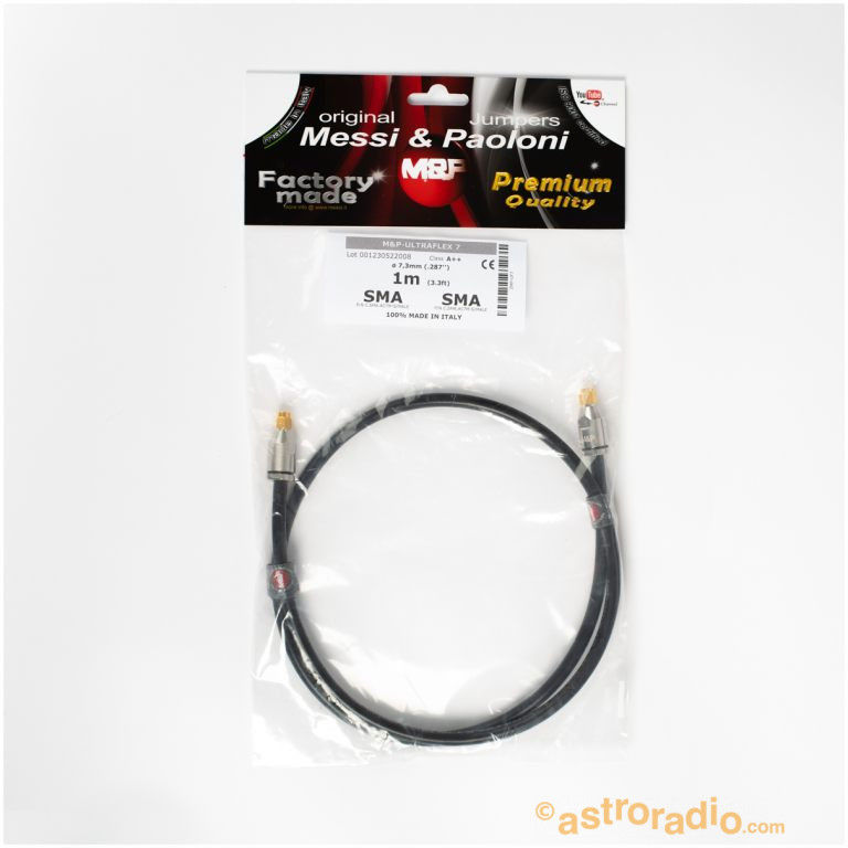 Prolongación coaxial 1m U7 SMA