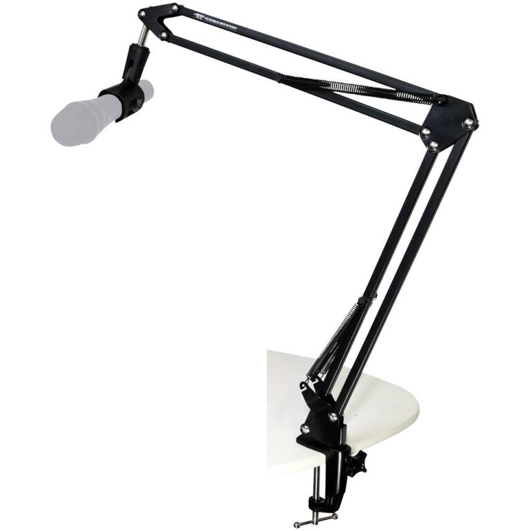 Soporte flexo para micrófono.