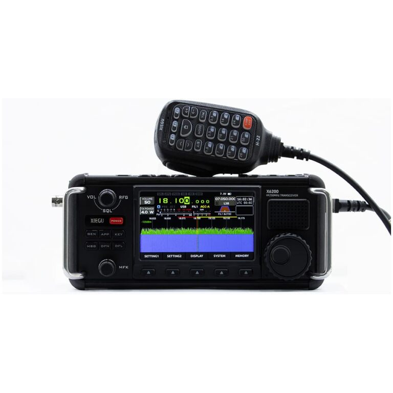 X-6200 Transceptor SDR HF/50MHz 8W