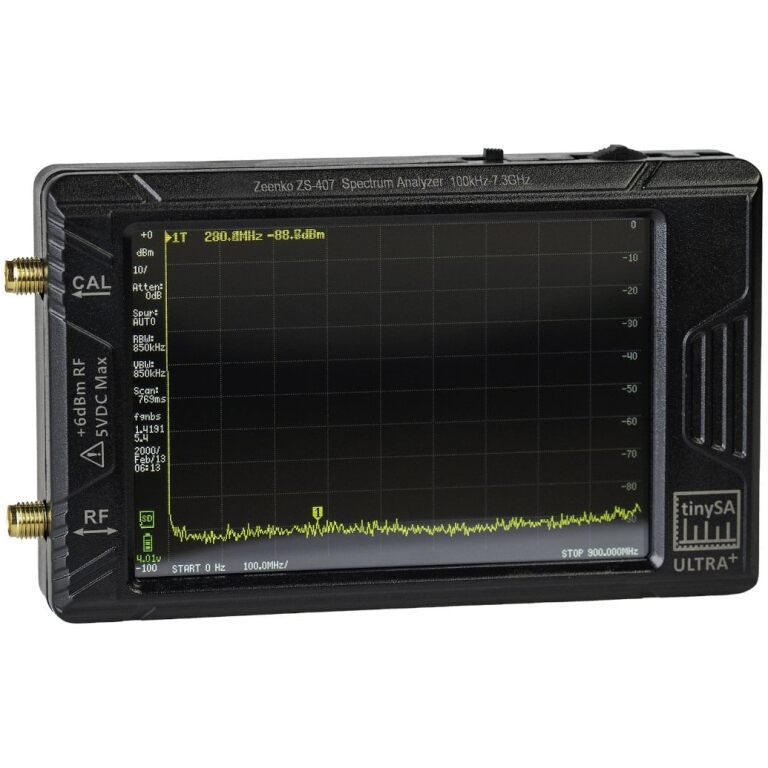tinySA ULTRA++ analizador de espectro